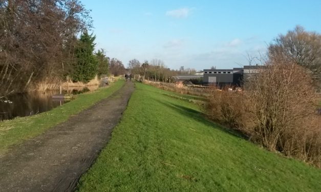 De Hoge Dijk fiets- en wandelpad.